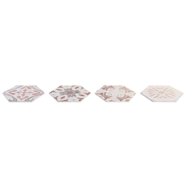 Lasinaluset DKD Home Decor 10,8 x 10,8 x 0,7 cm
