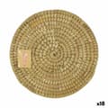Miniatyrbilde 1 av 2: Bordmatte Privilege Korne Brun flettet Ø 30 cm (18 enheter)