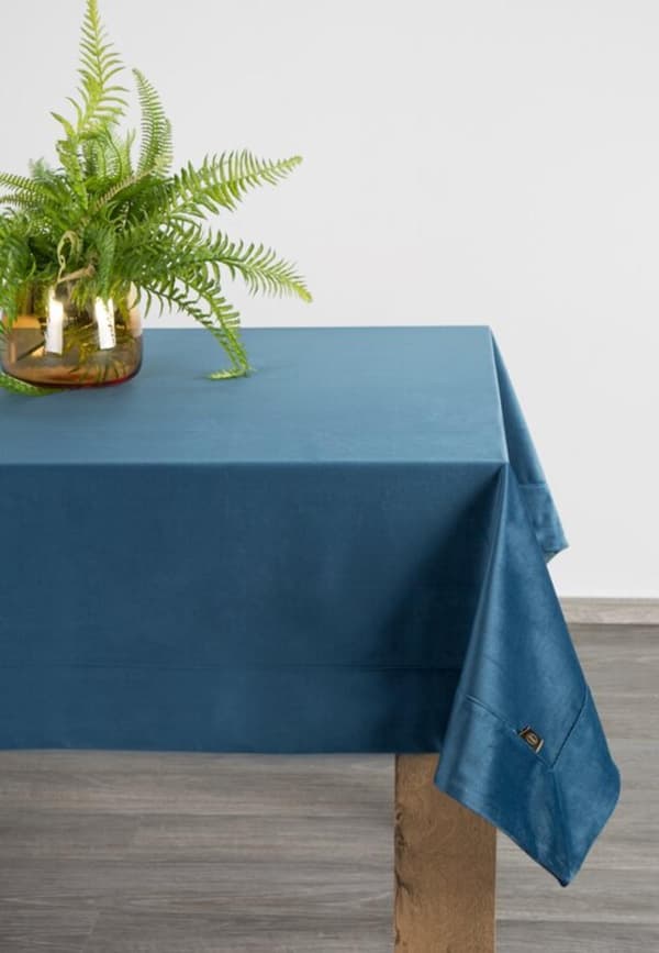 SAMMETSDAK 145 X 260 CM MARINBLÅ
