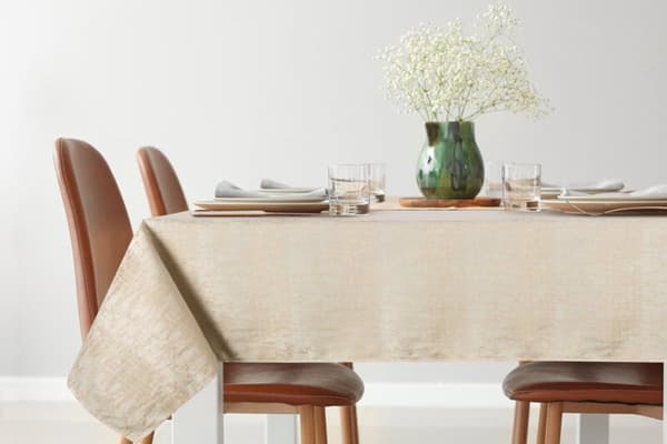 DUK ALINA 85 X 85 CM BEIGE