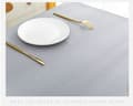 Miniatyrbild 4 av 8: INF Elegant grå PVC-duk vattentät bordsöverdrag