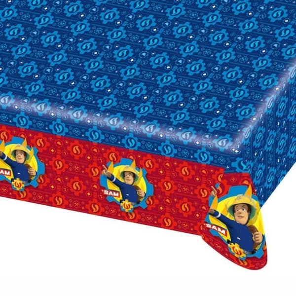 Bordsduk - AMSCAN - FIREMAN SAM - Rektangulär - 180 x 120 cm - Olika mönster