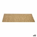 Miniatyrbild 1 av 3: Bordsunderlägg Kinvara AR2103276 Gyllene Plast 45 x 0,01 x 30 cm (12 antal)