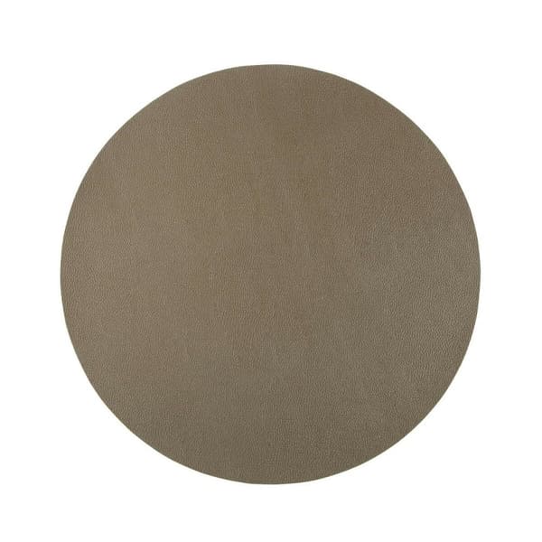Bordsunderlägg Versa Rund Gyllene 37 x 37 cm Polyuretan