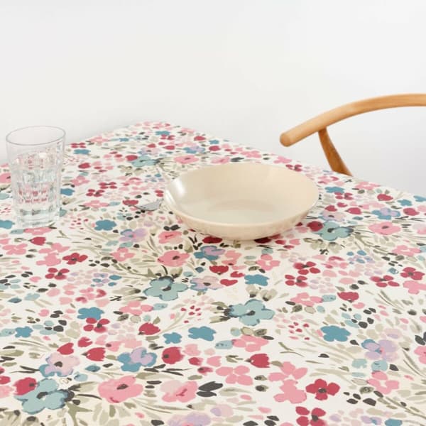 Fläckresistent bordsduk Belum 0120-52 Multicolour 180 x 200 cm Virágok