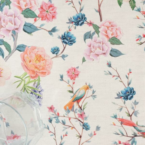 Fläckresistent bordsduk i harts Belum 0120-341 Multicolour Ø 140 cm