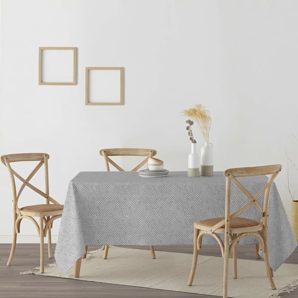 Fläckresistent bordsduk Belum Alejandria Grå 300 x 140 cm