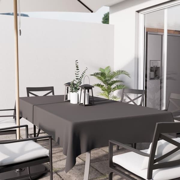 Rektangulär fläckfri duk 140x240 cm ALIX antracit