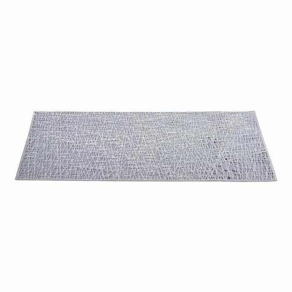 Tabletti Kinvara AR2103275 Hopeinen Muovinen 45 x 0,01 x 30 cm (12 osaa)