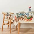 Pikkukuva 3 / 7: Tahroja estävä pöytäliina Belum Christmas Landscape 350 x 155 cm