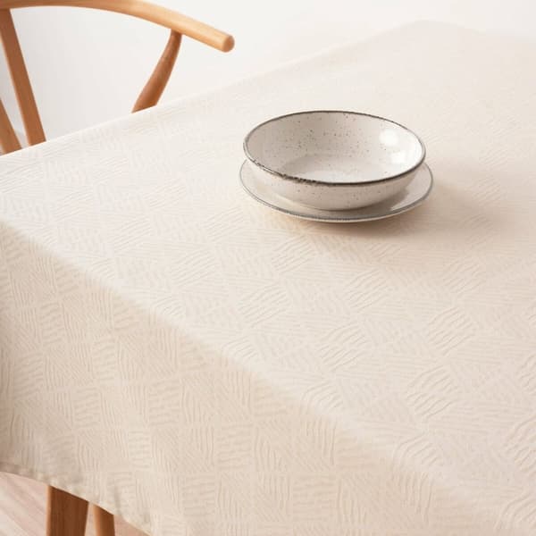 Tahroja estävä pöytäliina Belum Bacoli Beige 100 x 155 cm