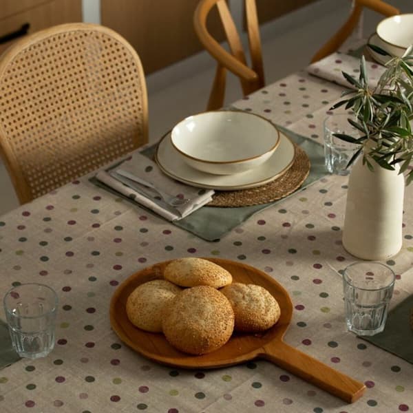 Hartsia hylkivä pöytäliina Belum 0119-19 Monivärinen 150 x 150 cm