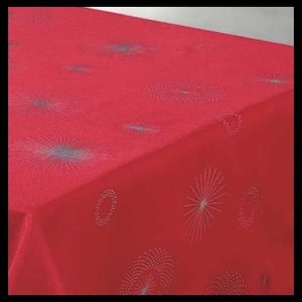 Julduk - Kampanj - Rund eller Rektangulär - Fläckresistent Tyg - Vattentät - 150x300 cm