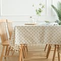 Miniatyrbilde 2 av 5: INF Duk i bomull med blomstermønster og dusker