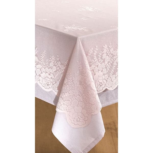 En överraskning döljer sig bakom detta erbjudande däck antistain alla dimensioner - Däck + Överdäck Rosa - Rektangulär däck 150 x 220