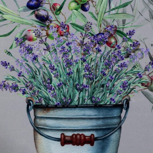 BORDDUK SOMMER1 140 X 220 CM LJUSGRÅ