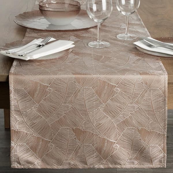 DUK ISLA 40 X 140 CM MÖRK BEIGE