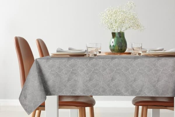 DUK ISLA 85 X 85 CM SILVER