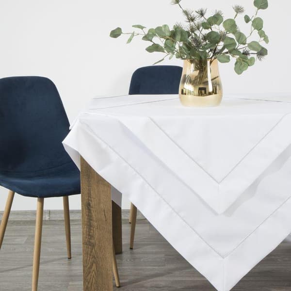 MADELE DUG 85 X 85 CM HVID