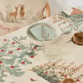 Miniatyrbilde 4 av 7: Antiflekk-duk Belum Christmas Deer Flerfarget