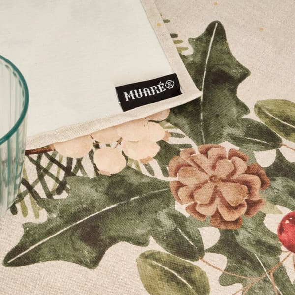 Tahroja estävä pöytäliina Belum Christmas Mistletoe Monivärinen