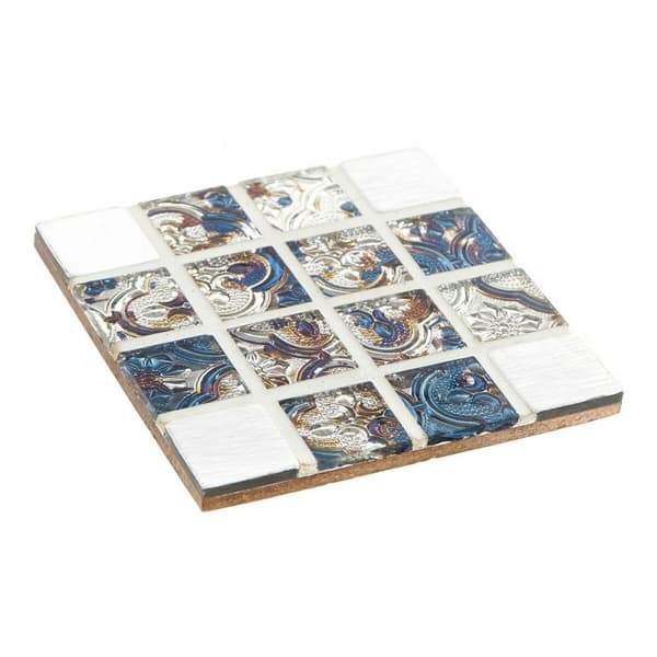 Underlägg DKD Home Decor Harts Trä MDF (6 pcs)