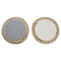 Miniatyrbilde 1 av 3: Bordmatte DKD Home Decor Individuell Bomull Fiber (20 x 20 x 1 cm) (2 enheter)