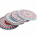 Miniatyrbilde 4 av 4: Dalbaner DKD Home Decor Mandala 4 enheter (10,8 x 10,8 x 0,7 cm)