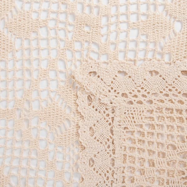 Dug | HÆKLINGSTYPE | hæklet beige | 130x170cm | 887289