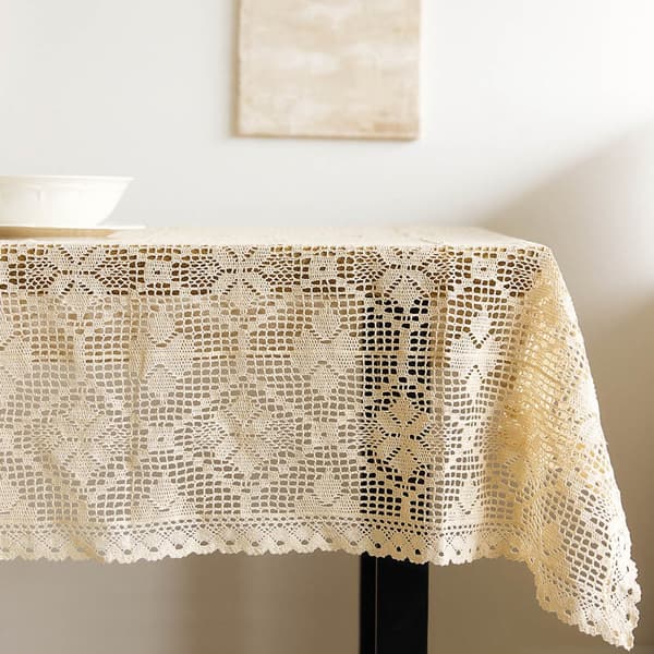 Dug | HÆKLINGSTYPE | hæklet beige | 130x170cm | 887289