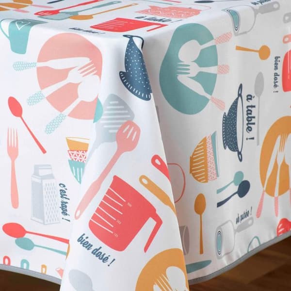 Rektangulär vaxduk - INOMHUSMYS - Kökstillbehör - 140x240 cm - Flerfärgad