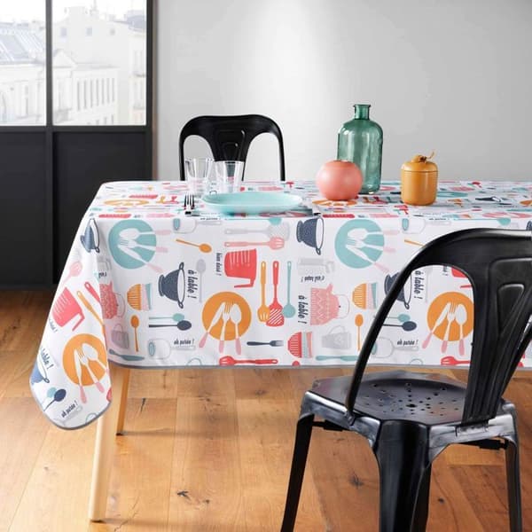 Rektangulär vaxduk - INOMHUSMYS - Kökstillbehör - 140x240 cm - Flerfärgad