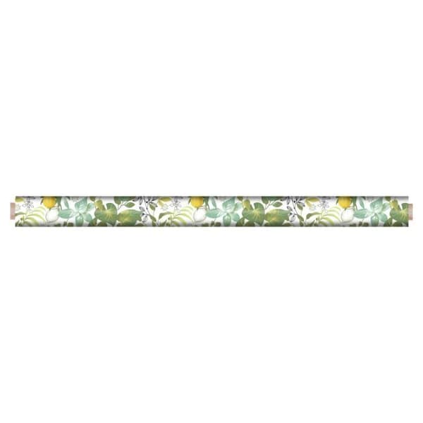 Vaxduk på metervara - Bredd 140 cm - Blad och Citroner - Grön
