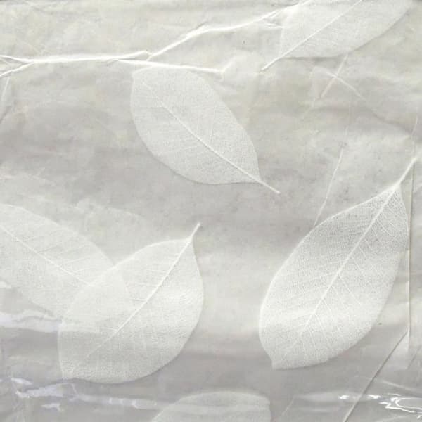 Vaxduk - Crystal - Löv - Vit
