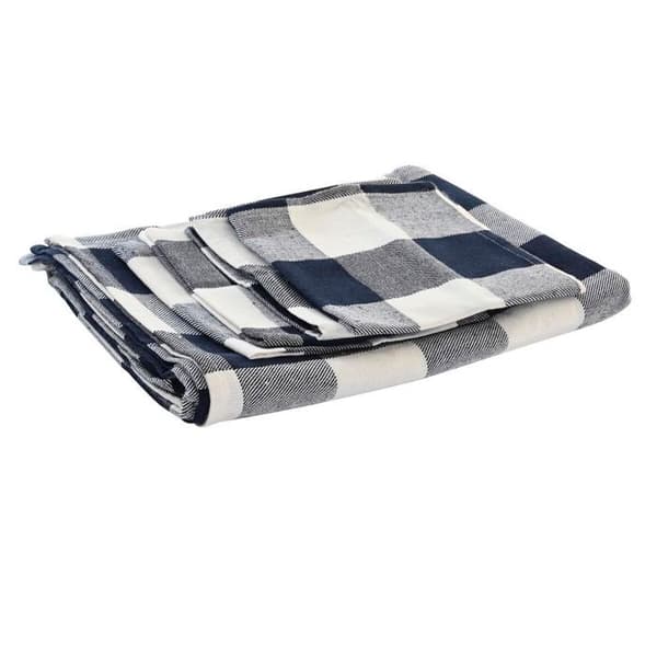 Bomullsduk och servetter DKD Home Decor
