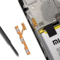 Miniatyrbild 3 av 4: Strömbrytarknapp och volymknapp för Xiaomi Redmi 9A och 9C svart