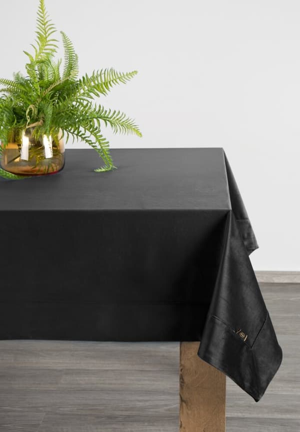 Dekorativ dug VELVET 145x180 Eurofirany sort