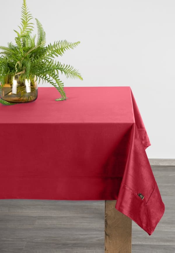 Dekorativ dug VELVET 145x220 Eurofirany bordeaux