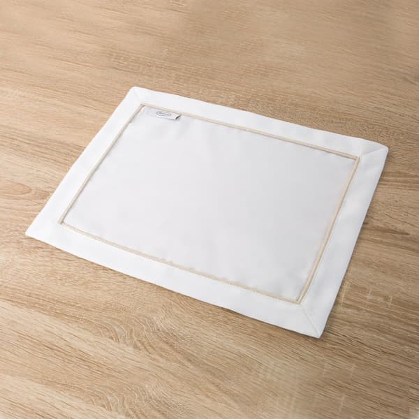 Koristelautasliina MADELE 30x40 Eurofirany valkoinen + laatikko