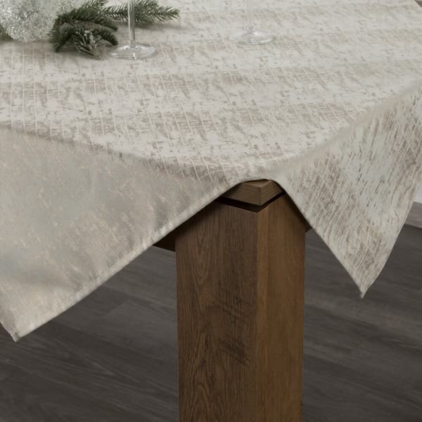 Dekorativ duk ALINA 85x85 Eurofirany beige