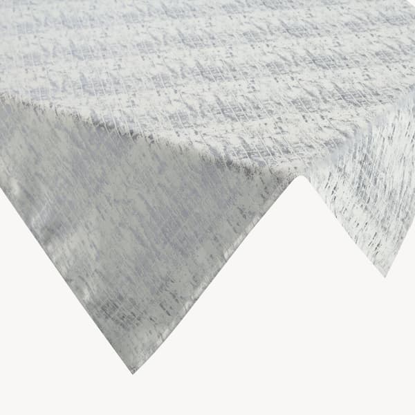 Dekorativ duk ALINA 85x85 Eurofirany silver