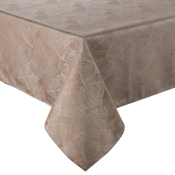 Dekorativ dug ISLA 140x180 Eurofirany mørk beige