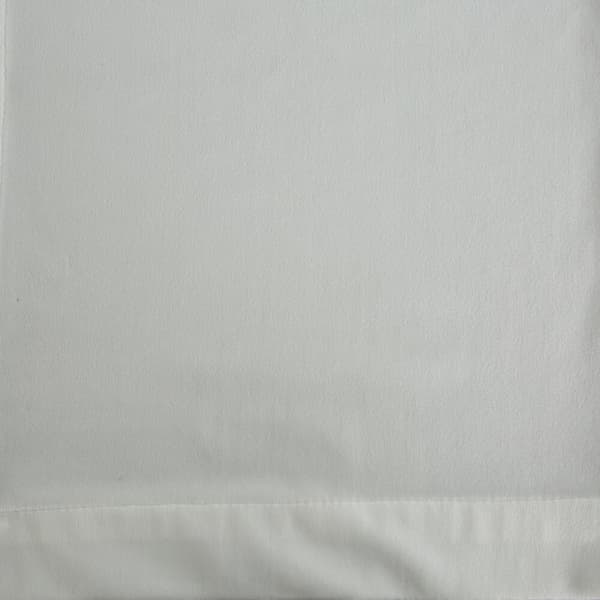 MELINDA pynteserviet 40x30 x4 fløjlshvid med pyntestrimmel
