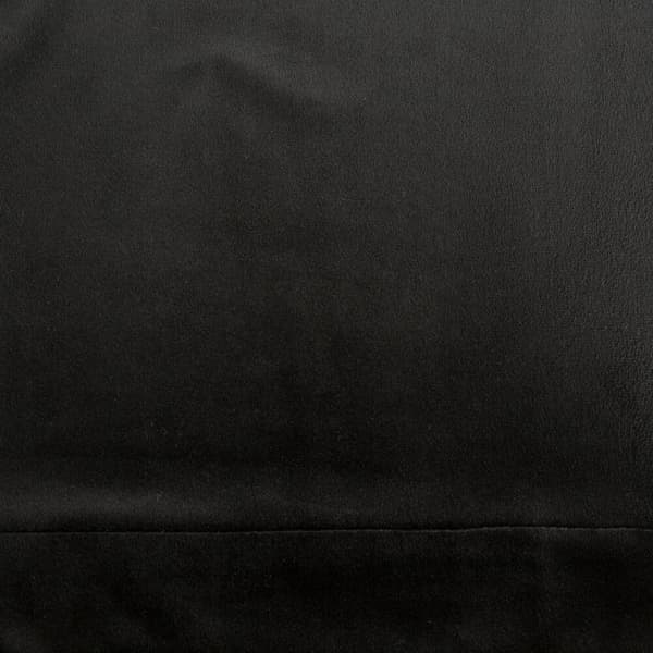 MELINDA pynteserviet 40x30 x4 fløjlssort med pyntebånd