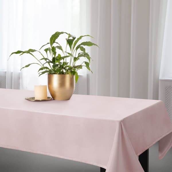 Dekorativ bordløber VIVA 40x140 pletfast pudderrosa