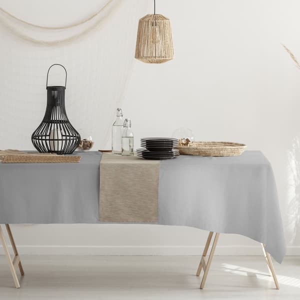 VIVA dekorativ löpare 60x120 fläckbeständig grå