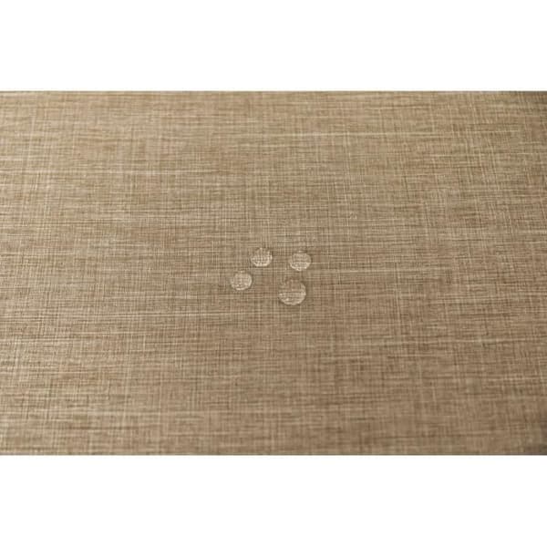 Rund tålig duk enfärgad Taupe 160 cm - Taupe