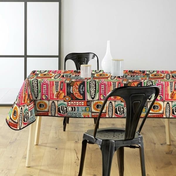 Napp 140 x 240 cm PVC Tryckt Americano – Retro Diner Känsla