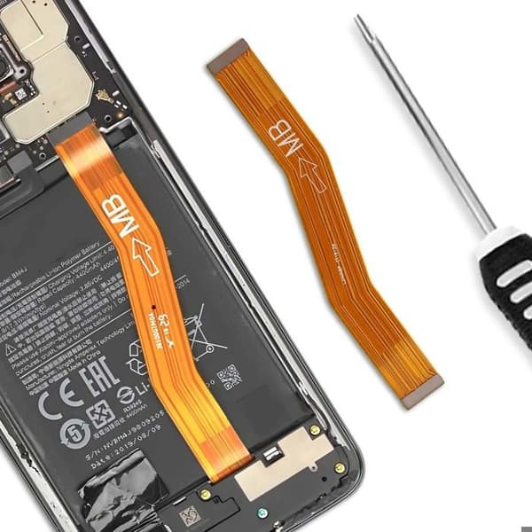 Huvudanslutningskabel för Xiaomi Redmi Note 8 Pro Svart