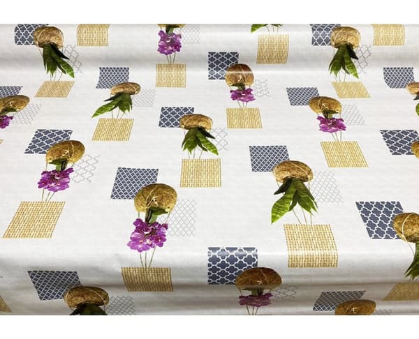 Vaxduk, bredd 140 cm, skuren från rulle (på non-woven-tyg, WZ17)